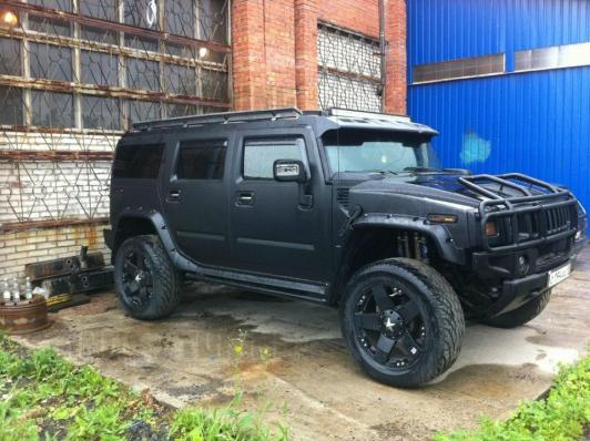 Козырёк на лобовое стекло HUMMER H2