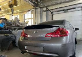 Спойлер Ducktail на Infinity G35