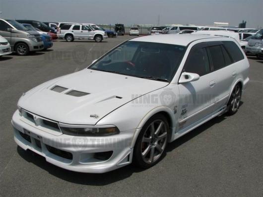 Накладки на передние колёсные арки (Серпы) для Mitsubishi Galant 8 (1997-2003)