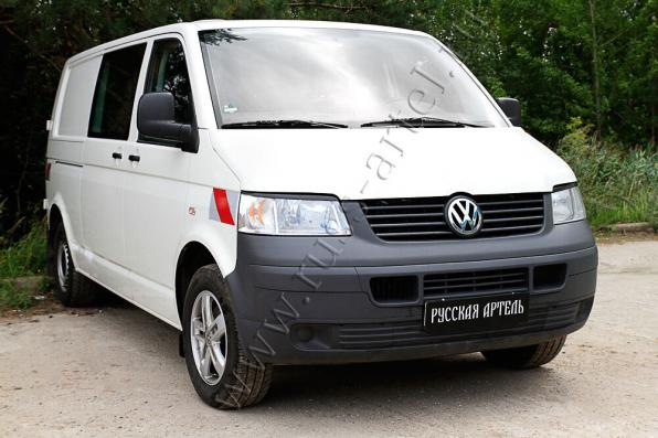 Накладки на передние фары Volkswagen Multivan Т5 2003-2008