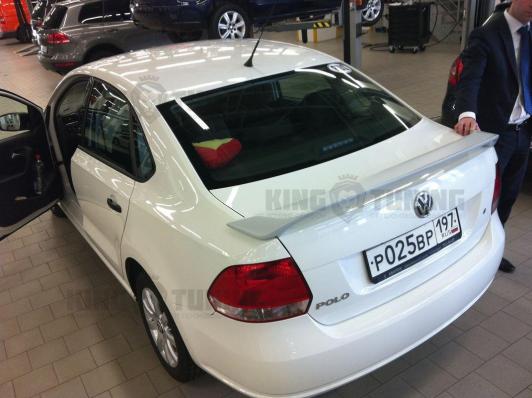 Спойлер высокий Volkswagen Polo (седан) 2010-2020